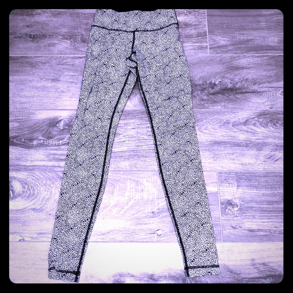 Vintage Lululemon wonder-under print legging- 2